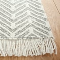 thumbnail image 6 of SAFAVIEH Natura Caylee Chevron Area Rug, Ivory/Grey, 8' x 10', 6 of 8