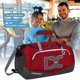 thumbnail image 5 of Bolsa De Ejercicios Bolsa deportiva de poliéster Mochila deportiva de gran capacidad para hombres y mujeres (rojo blanco) Ehuebsd Para Estrenar, 5 of 7