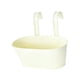 thumbnail image 5 of Maceta colgante de hierro con ganchos de metal desmontables para oficina, exterior, interior, cerca, dormitorio Blanco, 5 of 9