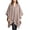 Coffee, variant on Shawl Wraps for Women, Soft Elegant Poncho Cape with Pockets, Open Front Scarf Blanket Cardigan for Fall Winter,Light Blue