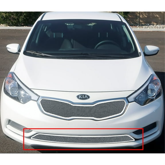 2014-2016 Kia Forte Stainless Steel Polished Finish 1.8 Mm Wire Mesh Mesh Grille