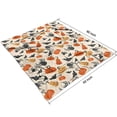 thumbnail image 2 of Halloween Pumpkins Bats and Spiders Blanket,Comfortable Soft Lamb Wool Throw Blanket,All Season,Warm Lightweight Blankets for Sofa Bed Couch Living Room Chair,50"x60", 2 of 4