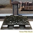 thumbnail image 3 of 2X Irregularly Cement Mold Plastic Brick Stone Concrete Mould Garden Path Stone Pillar Mold Stepping Decorative Fence, 3 of 7