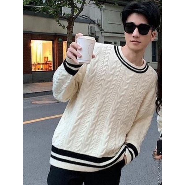 Suéteres de mujer dulces cálidos de invierno estilo coreano diario que combinan con todo para parejas kawaii elegantes universitarios sueltos jóvenes diseño simple mujer