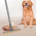 thumbnail image 4 of Carpet Rake For Pet Hair Removal,Lint Remover Carpet Scraper Tool,180 Rotatable Carpet Hair Remover Tool Pet Hair Remover,Reusable Fur & Carpet Scrape, 4 of 5