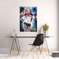 thumbnail image 2 of BUY ART FOR LESS Officially Licensed Suicide Squad Harley Quinn Art Poster - 36 x 24 Inch - Decorative Print - Poster Paper - Ready to Frame, 2 of 6
