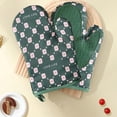 thumbnail image 5 of Hweilai Heat resistant non-slip grip Soft silicone oven mitts, 5 of 5