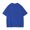 Blue, variant on ZHOGXU Lightweight Solid Color Short Sleeve O Neck Men's T Shirts Breathable Soft Casual Top Outdoor Activities