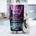 thumbnail image 5 of Faith Hope Love Tumbler Stainless Steel Christian Mugs For Women Butterfly Galaxy Christian Cross Inspirational Corinthians Catholic Bible Verse Mug For Christians Tumbler, 5 of 6