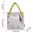thumbnail image 3 of Bolso cruzados para mujer Creative Y2K Bolso con cremallera para fiesta de verano (blanco), 3 of 8