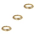 thumbnail image 1 of Thinsony Distinctive Gothic Punk Dragon Scale Bangle 48 inches Cool and Contemporary Gold 8.26 Inch 3Set, 1 of 6