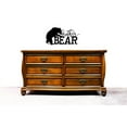 thumbnail image 1 of Custom Decals Brother Bear Wall Art Size: 20 X 40 Inches Color: Black, 1 of 1