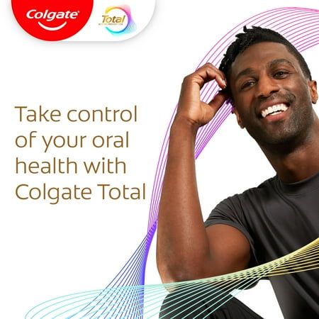 Colgate Total Active Prevention Whitening Toothpaste, Mint, 3 Pack, 5.1 oz