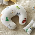 thumbnail image 3 of Almohada de lactancia para bebés y localizador corporal con funda de almohada de algodón de calidad, adecuada para lactancia materna de bebés, 3 of 5