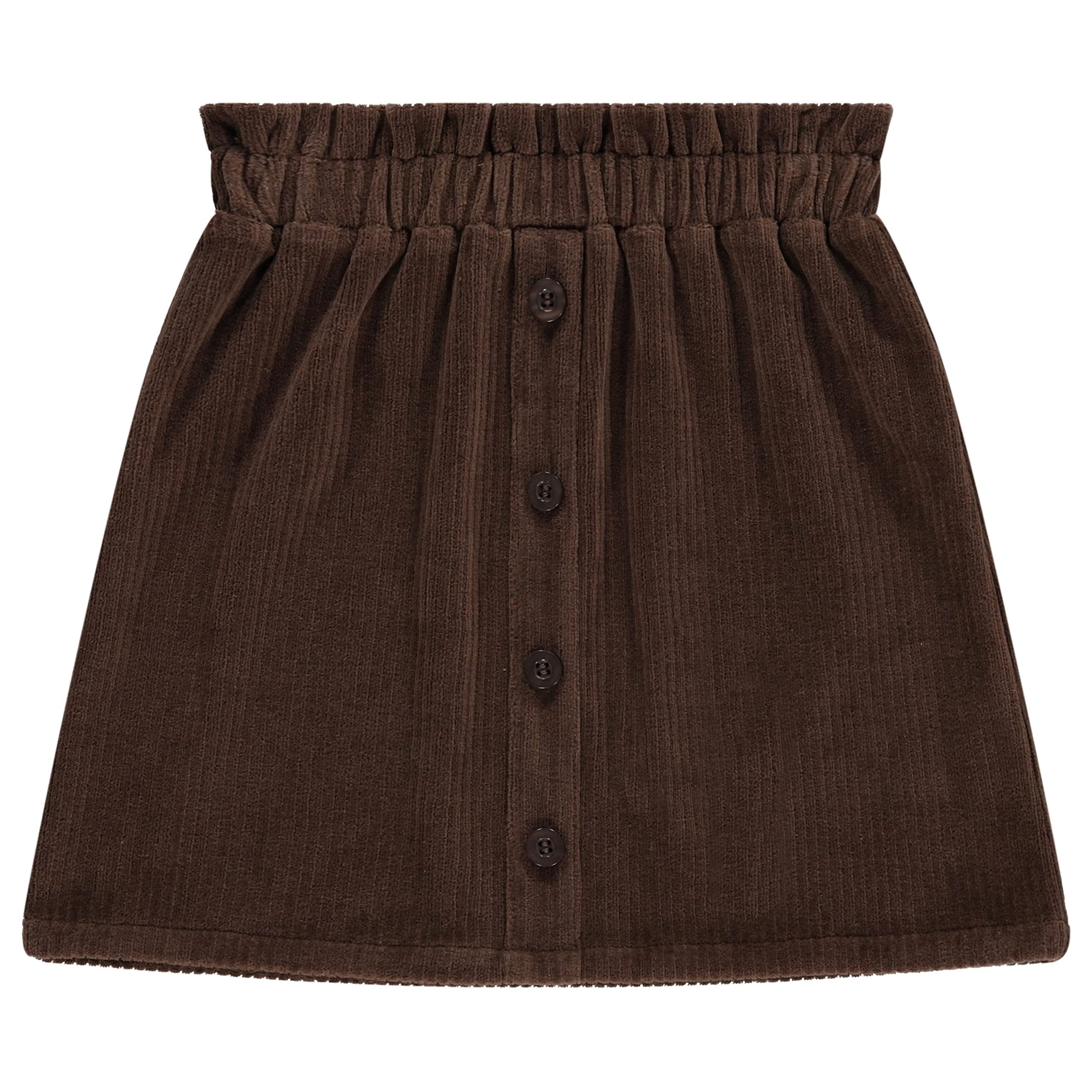 BTween Girls' 4-Pack Fall Outfit: Dress, Skirt, Tee, Leggings, Pink, 8