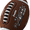Brown, variant on ranklin Sports Playbook Perfect First Mini Football for Kids with Soft Foam Cover, Extra Grip Laces, Play Diagrams and Air Pump Included