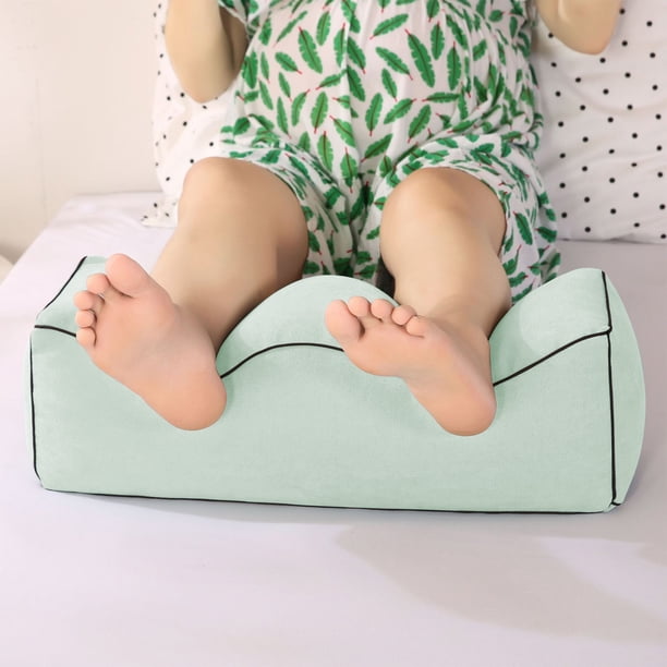 Funda de almohada para el embarazo, soporte para piernas, almohada para dormir fresca, cojín de espuma viscoelástica, funda de almohada extraíble y lavable, almohadas de poliéster para piernas