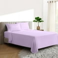 thumbnail image 1 of 600 TC Egyptian Cotton RV King Bed Sheet Set Include's - 15" inch Deep Fitted Sheet | 1 Flat Sheet | 2 Pillowcases | Lilac Solid, 1 of 7