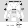 thumbnail image 3 of Carcasa de protección completa de repuesto para el controlador inalámbrico Xbox One con superficie de cáñamo para protección. Rojo Verde NZH-X1S, 3 of 8