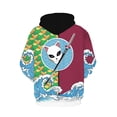 thumbnail image 5 of Anime Demon Slayer Kimetsu No Yaiba 3D Sudadera con capucha sudaderas Demon Slayer Agatsuma Zenitsu Tomioka Giyuu Cosplay hombres abrigo traje, 5 of 5