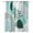 Blue, variant on Boho Geometric Kitchen Curtains Green Ethnic Abstract Stripes Motifs Cafe Short Curtains for Bathroom Blackout Window Curtain Grommet Small Window Treatment Drapes for Bedroom Living Room 27.5"x39"x2