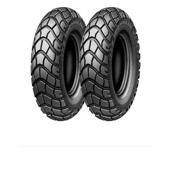 Kit de Llantas Michelin 120/90-10 57j Y 130/90-10 61j Reggae
