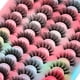 thumbnail image 2 of Juego de 20 pares de pestañas postizas de fibra 3D, pestañas postizas naturales gruesas europeas y americanas, mezcla de puntos, pestañas postizas hl-02, 2 of 5