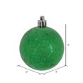 thumbnail image 2 of Vickerman 8" Green Mercury Ball Ornament., 2 of 2