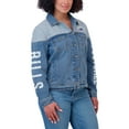 thumbnail image 4 of Women's WEAR by Erin Andrews  Buffalo Bills Full-Button Denim Jacket, 4 of 5