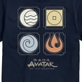 thumbnail image 3 of Avatar - The Last Airbender - Nations Symbols - Men's Short Sleeve Graphic T-Shirt, 3 of 5