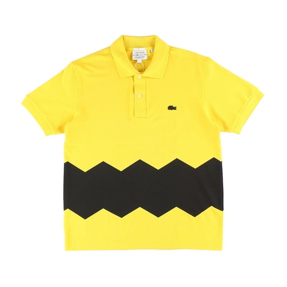 Lacoste Peanuts Knit Ss Polo Mens Active Shirts & Tees Size Xl, Color: Multi
