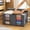 A#477, variant on 6 Pack Clothes Storage Bags Foldable Clear Window Reinforced Handles, Bedroom Organizing