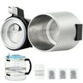 thumbnail image 2 of KFFKFF Water Distiller Distilled Water Maker Machine 4L/1.1Gal  0.3Gal/H Output, 750W Power, 0-99H Adjustable Timing, 2 of 10