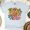 Ash, variant on Summer Vibes Shirt – Bright Retro Beach Graphic Tee on White, Ash, Size 2XL