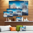 thumbnail image 3 of Amazing Winter in City Park - Large Landscape Canvas Art Print, 3 of 4