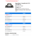thumbnail image 2 of Engine Mount - Compatible with 1975 - 1978 GMC G15 1976 1977, 2 of 2