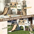 thumbnail image 2 of Nyeekoy 9 in 1 Slide and Climber, Toddler Slide and Toddler Playset, Suitable for Indoor and Outdoor Slide  Playset, 2 of 7