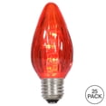 thumbnail image 2 of Vickerman F15 Red Plastic LED Flame Replacement Bulb, package of 25, 2 of 2