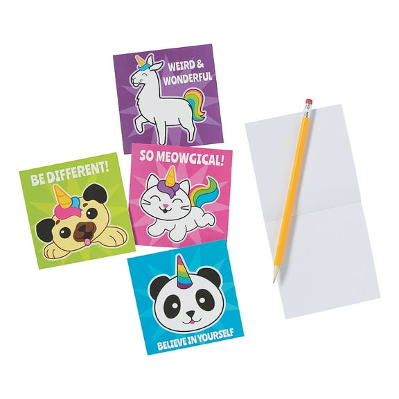 Anicorn Notepads - Party Favors - 24 Pieces