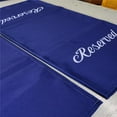 thumbnail image 4 of Reserved Chair Cloths,Happon 22 inch Reserved Chair Signs for Pews, Chairs, Weddings Parties Celebrations Receptions Church or Event (12 Pack, Wine Red), 4 of 5