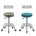 thumbnail image 6 of Lsque Sea Turtle Round Bar chair cushion covers Velvet Fabric Premium Comfort Protects from Scratches and Stains for 14-17 Inch Chair- 13 inch, 6 of 7