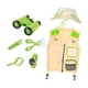 thumbnail image 4 of Chaleco y sombrero de cosplay para fiesta de exploradores infantiles, juguetes educativos, disfraz de patio Verde, 4 of 9