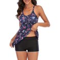 thumbnail image 4 of Two Piece Tankini Swimsuits Tops Bathing Suits Swimming Suit for Women, 4 of 6
