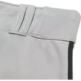 thumbnail image 5 of Champro Women/Girl's Tournament Low Rise Piped Pants: BP11P Gray/Black / Youth Large, 5 of 8