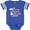 Football Blue and White, variant on My Mommy is a Nurse Boys or Girls Baby Bodysuit