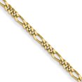 thumbnail image 4 of 10k 1.25mm Flat Figaro Chain, 4 of 8