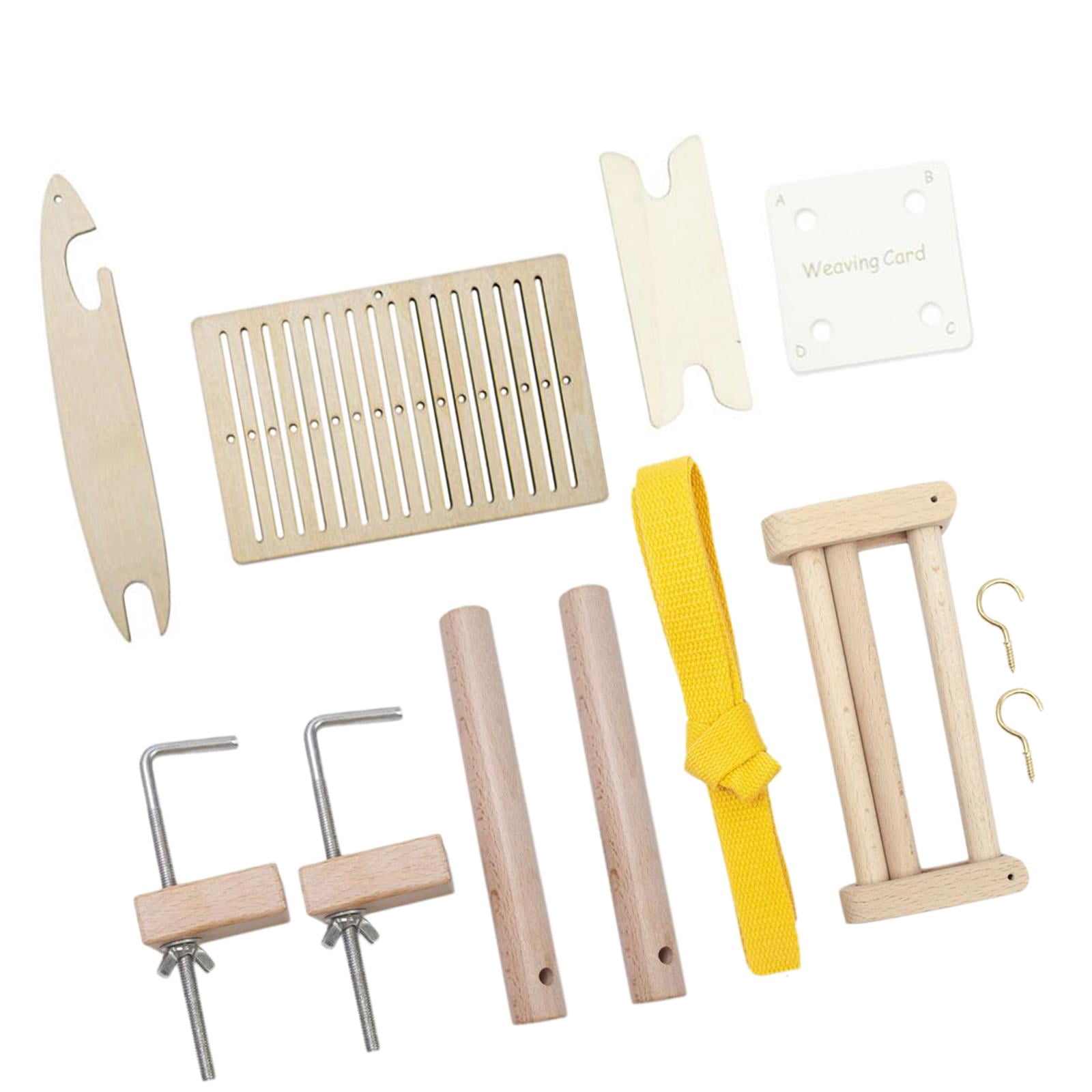 BLESIYA Peg Loom Jig Bracelet Maker Weaving Loom Pegs Yard Warping Weaving Loom Kits B