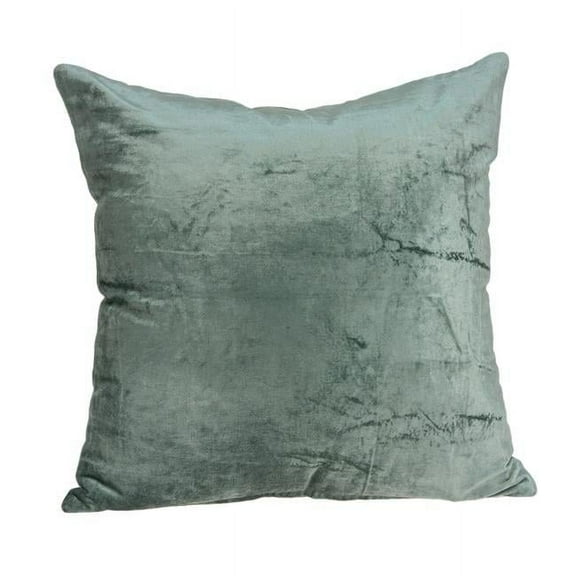 Diego Sea Foam Square Transitional Pillow Cover with Poly Insert - 20 x 20 x 7 in.
