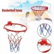 thumbnail image 1 of Marco de baloncesto para niños para colgar en interiores y exteriores, diámetro de 25/32/45 cm, aro de baloncesto para jardín de infantes con tornillos de red, 1 of 5