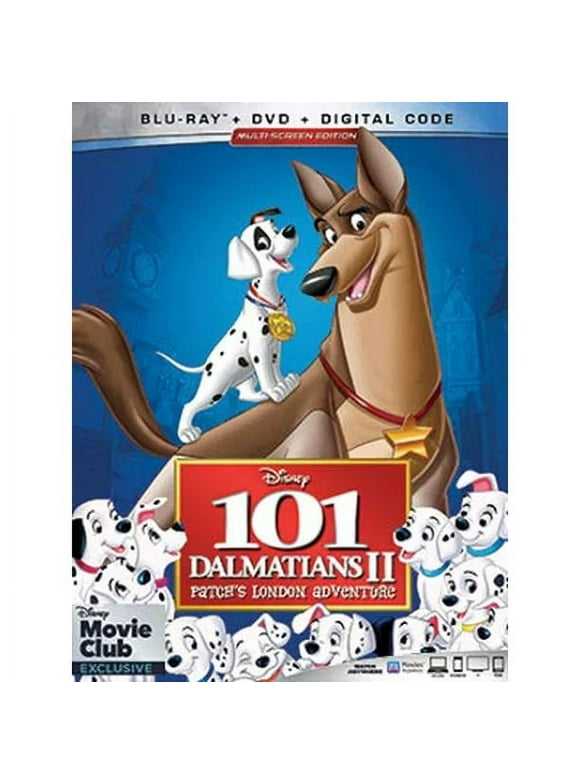 101 Dalmatians 2: Patch's London Adventure Blu-ray + DVD + Digital HD